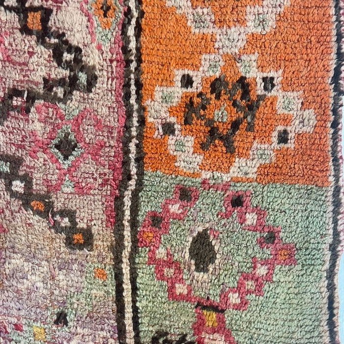 NORA - VINTAGE MOROCCAN AMAZIGH RUG  4'4" x 8'2" ON HOLD!