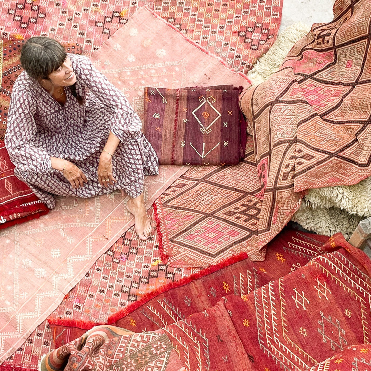 VINTAGE MOROCCAN KILIM– The Stonehouse