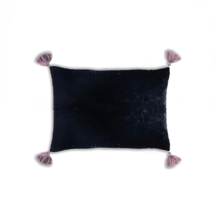LE MONDE SAUVAGE - GOA - SILK VELVET PILLOW - EDINBOURG 12" x 16"
