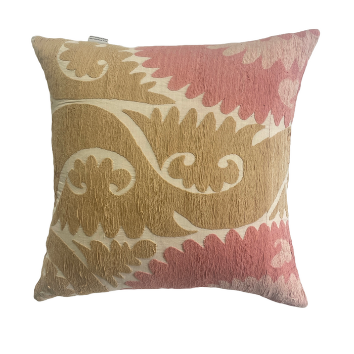 SUZANI PILLOW No 2 - 22" X 22"