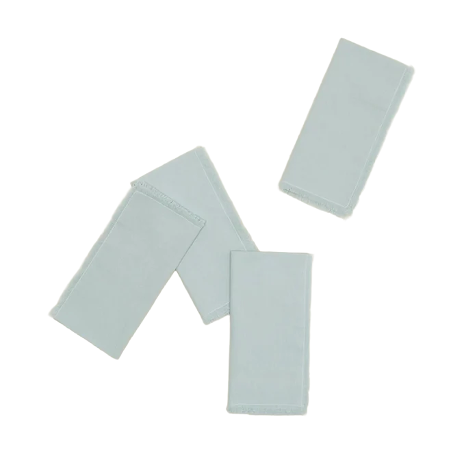 ESSENTIAL DINNER NAPKINS - SET OF 4 - SKY