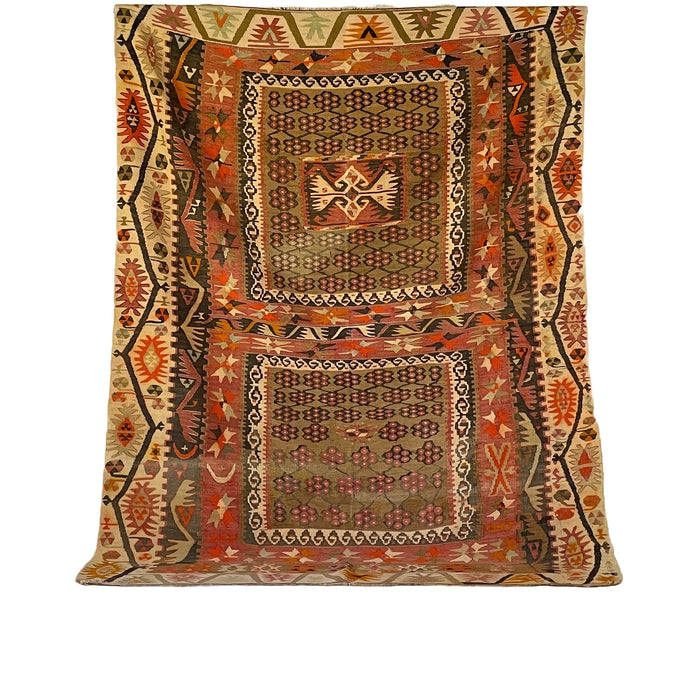 VINTAGE CORUM KILIM No 15  -  5' 4"X 7'1"