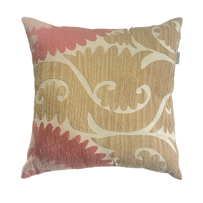 SUZANI PILLOW No 3 - 22" X 22"