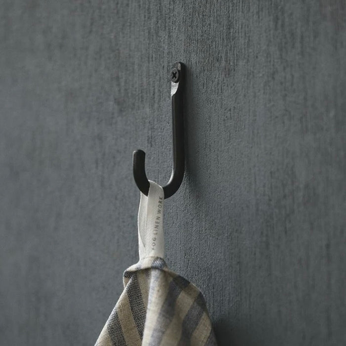 FOG LINEN WORKS: IRON WALL SINGLE HOOK
