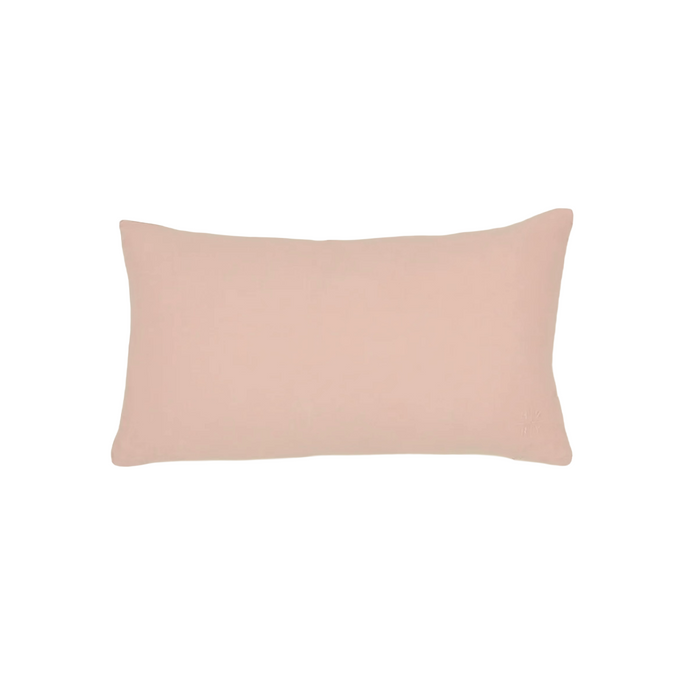 HAWKINS NY SIMPLE LINEN PILLOW:  BLUSH 12" X 22"
