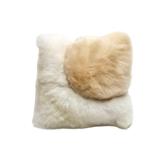 APLACA COLOR-BLOCK PILLOW LUNA 16" X 16"