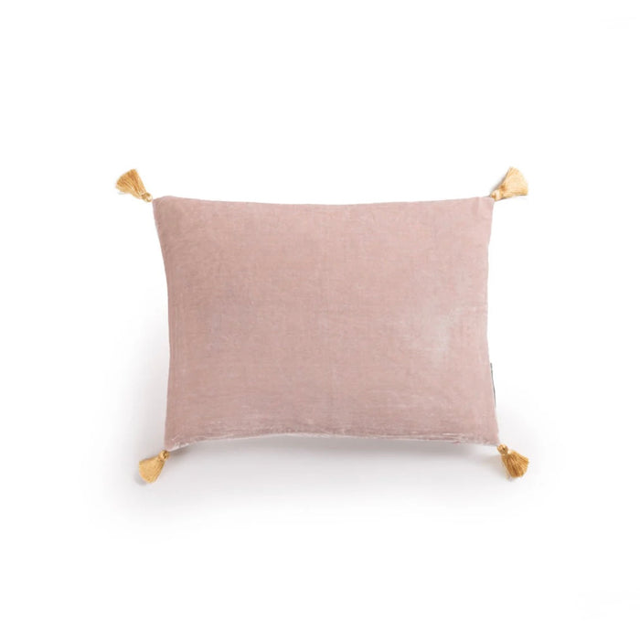 LE MONDE SAUVAGE - GOA - SILK VELVET PILLOW - GOA  12" x 16"