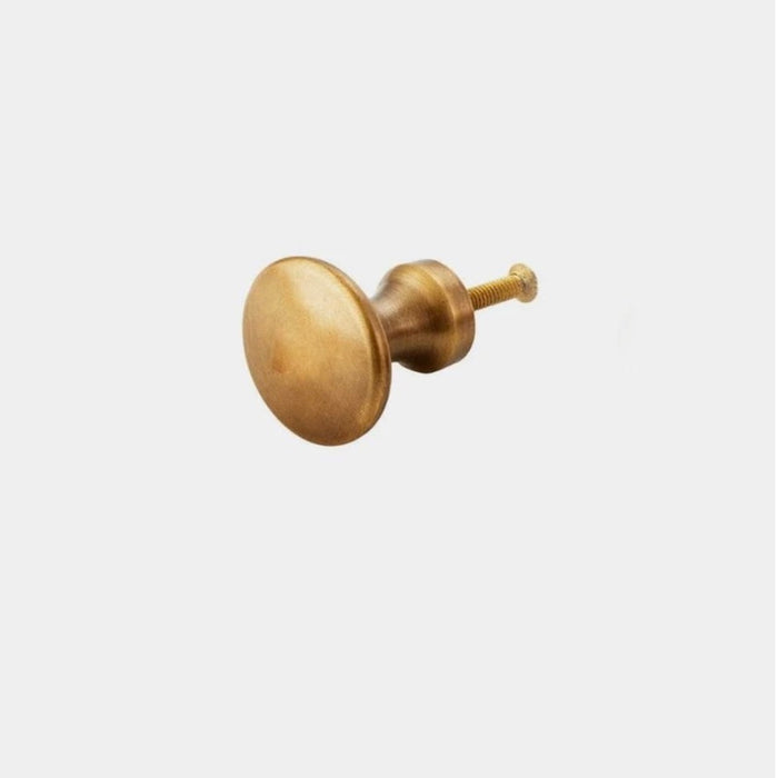 FOG LINEN WORKS: BRASS KNOB ROUND
