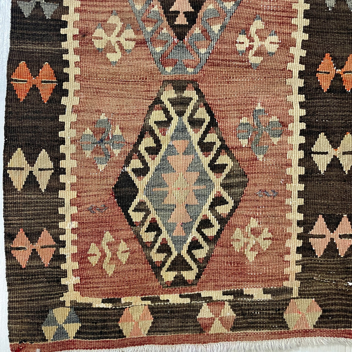 VINTAGE ANATOLIAN KILIM No 23 - 1'8" x 2'6" ON HOLD!