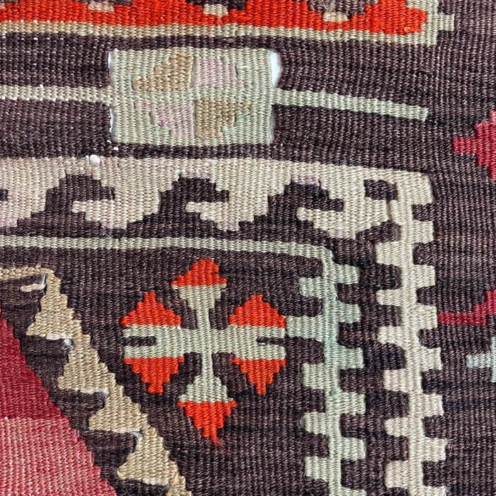 VINTAGE ANATOLIAN KILIM No 28  -  4'2" x 10'