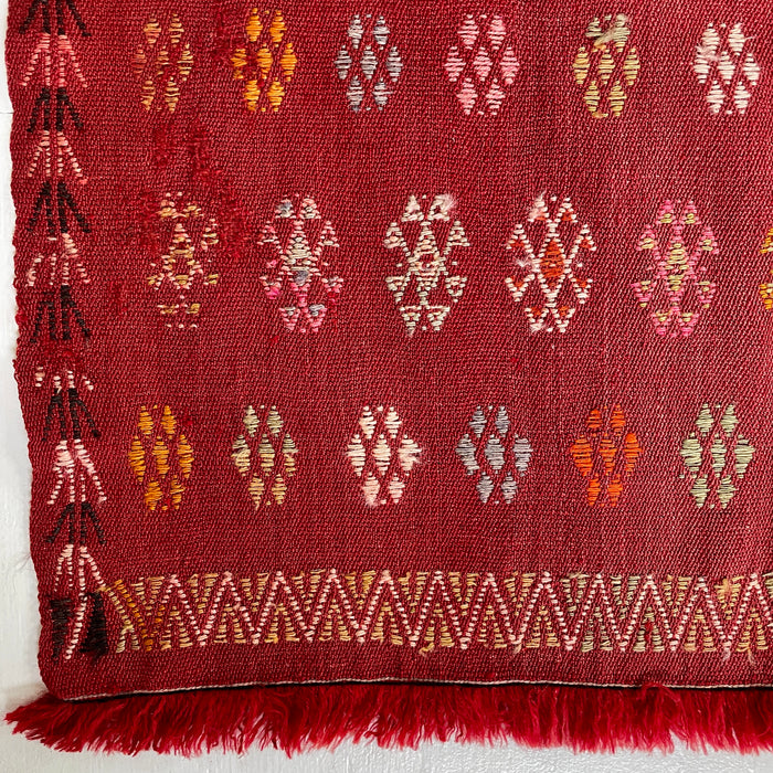 VINTAGE ADANA NOMADIC KILIM RUNNER No 88 - 3' x 7'8"