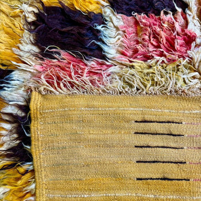 YAZZA - Vintage ASKAOUN Rug  5'3" X 8'2"