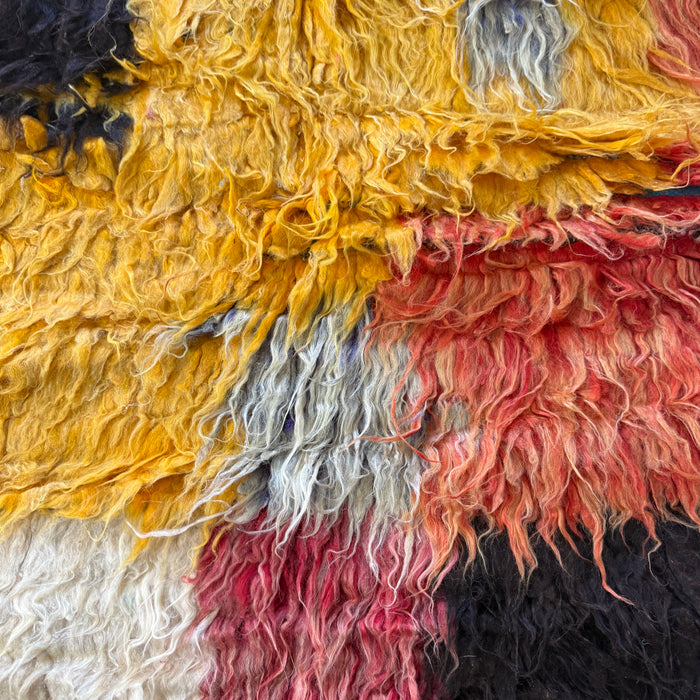 TIZBA - Vintage ASKAOUN  Rug  3'9 X 6'5
