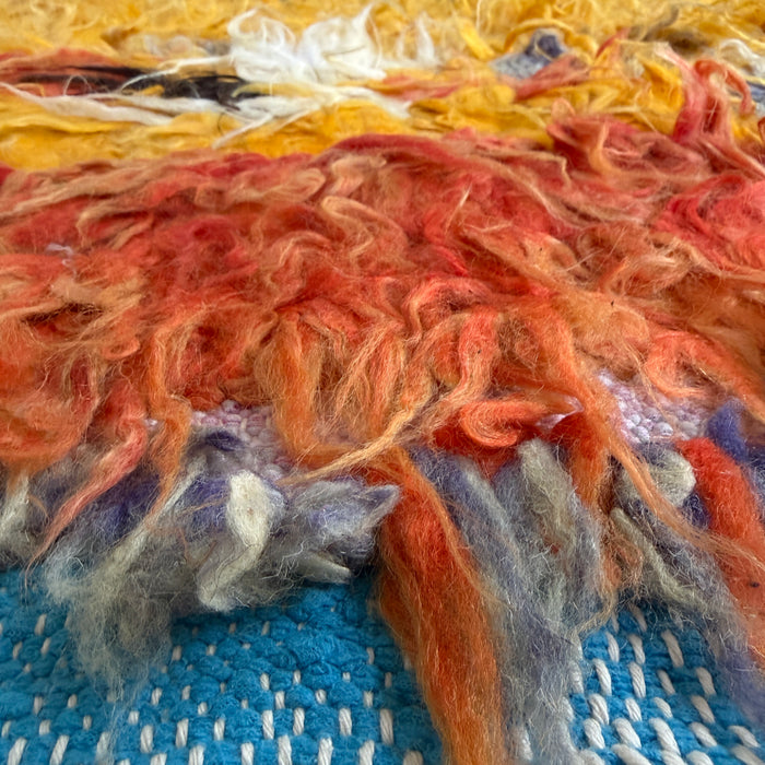 TIZBA - Vintage ASKAOUN  Rug  3'9 X 6'5