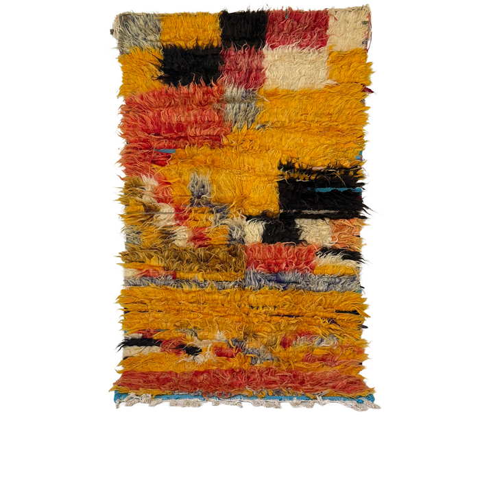 TIZBA - Vintage ASKAOUN  Rug  3'9 X 6'5
