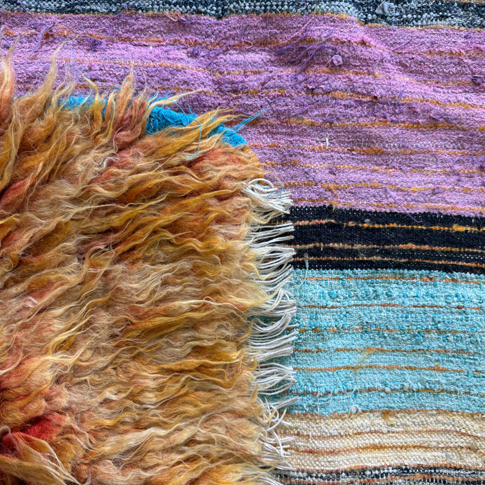 MESSOUDA - Vintage Askaoun Rug  4' X 6'8"