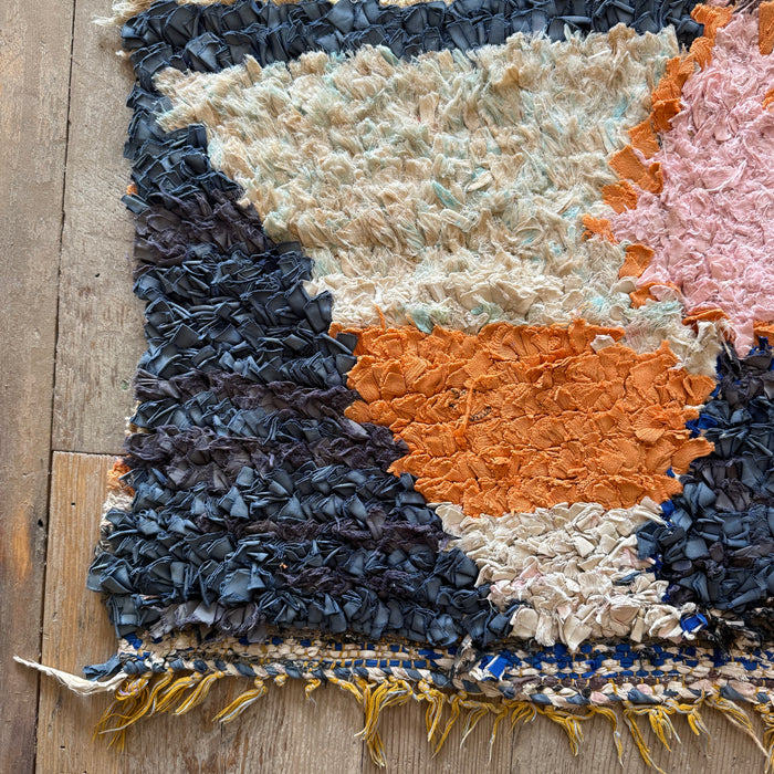 MERIEM - VINTAGE BOUCHAROUITE RUG 2'10" X 3'10"