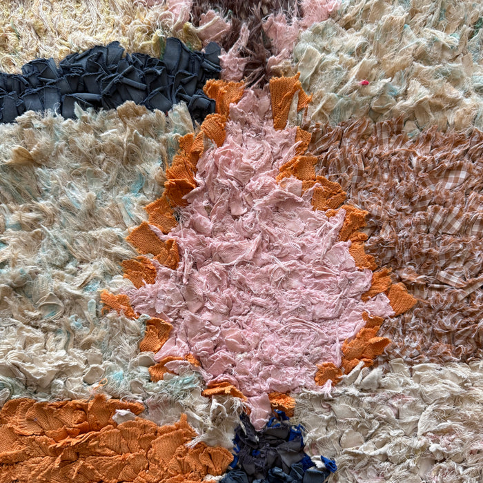 MERIEM - VINTAGE BOUCHAROUITE RUG 2'10" X 3'10"