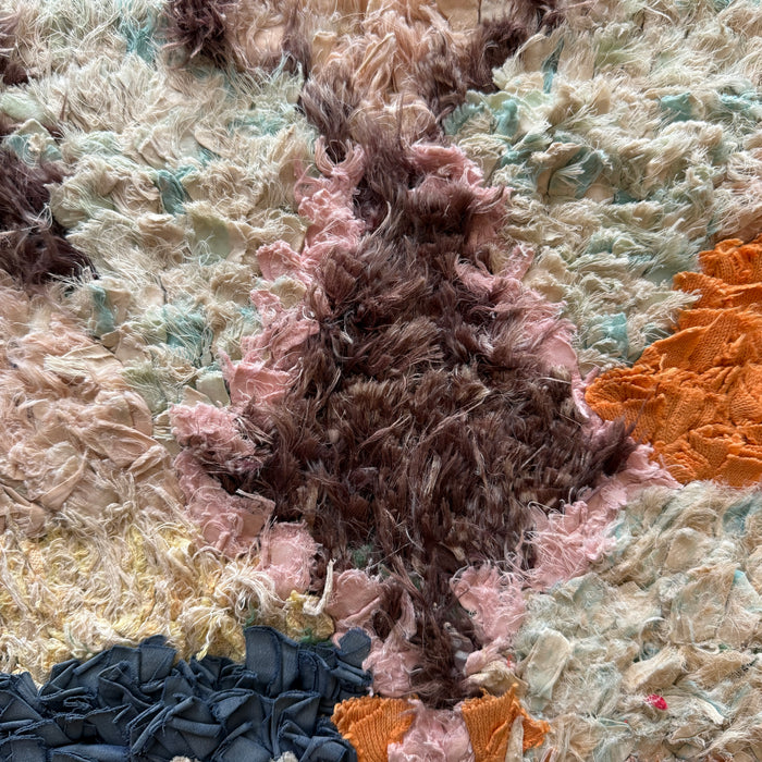 MERIEM - VINTAGE BOUCHAROUITE RUG 2'10" X 3'10"