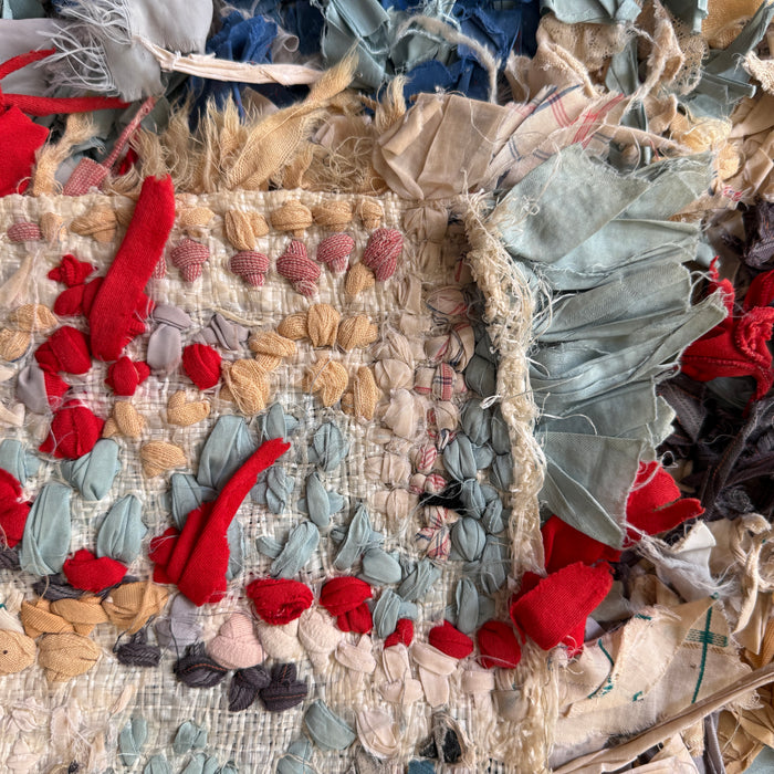 RAYAN - VINTAGE BOUCHAROUITE RUG 3'2" x 3'8"