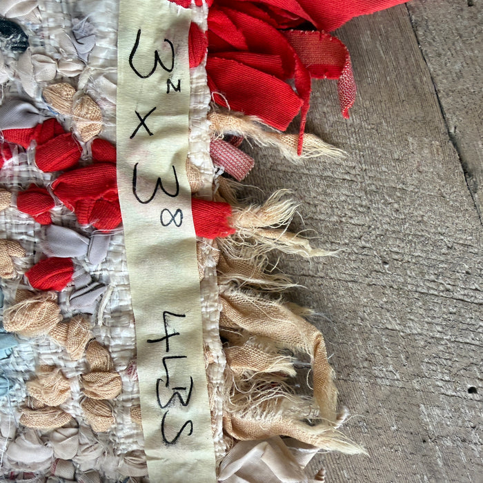 RAYAN - VINTAGE BOUCHAROUITE RUG 3'2" x 3'8"