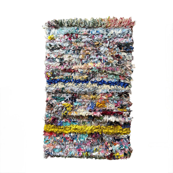 AALIYAH - VINTAGE BOUCHAROUITE RUG 1'8" x 2'10"