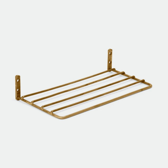 FOG LINEN WORKS: BRASS WIRE SHELF