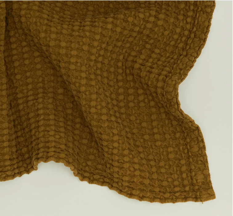 HAWKINS NY - SIMPLE WAFFLE TOWEL:  BRONZE