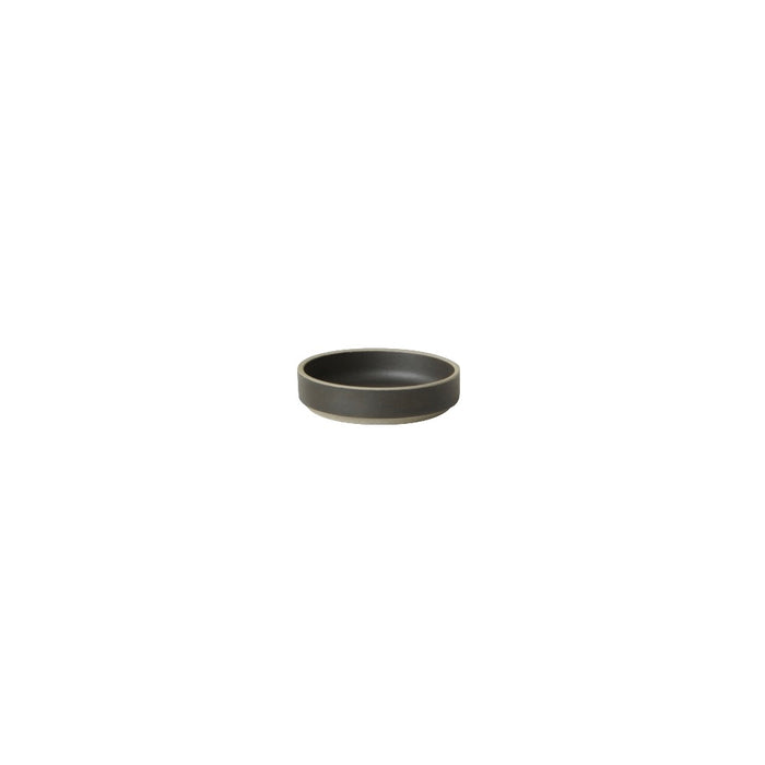 HASAMI PORCELAIN SMALL PLATE/LID 3.35" BLACK
