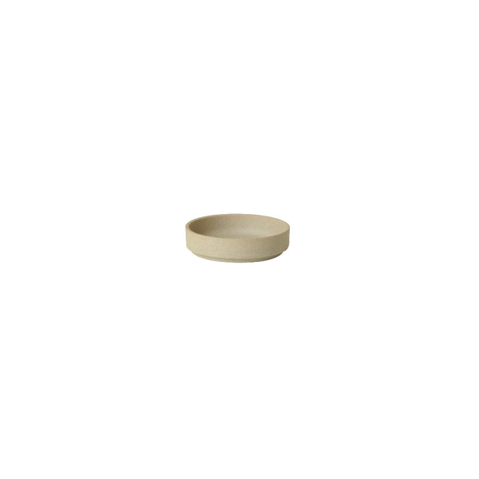 HASAMI PORCELAIN SMALL PLATE/LID 3.35" NATURAL
