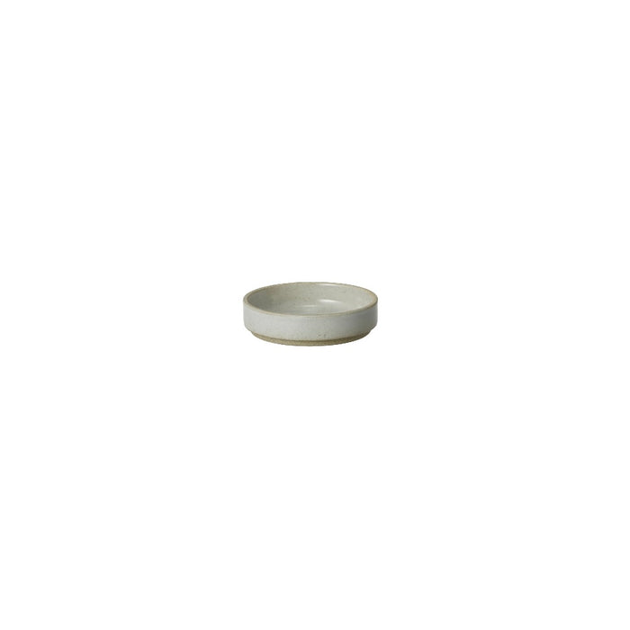 HASAMI PORCELAIN SMALL PLATE/LID 3.35" GRAY
