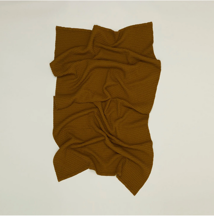 HAWKINS NY - SIMPLE WAFFLE TOWEL - BRONZE