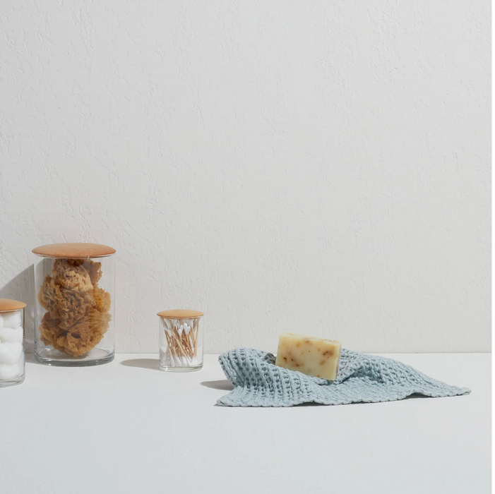 HAWKINS NY - SIMPLE WAFFLE TOWEL - SKY