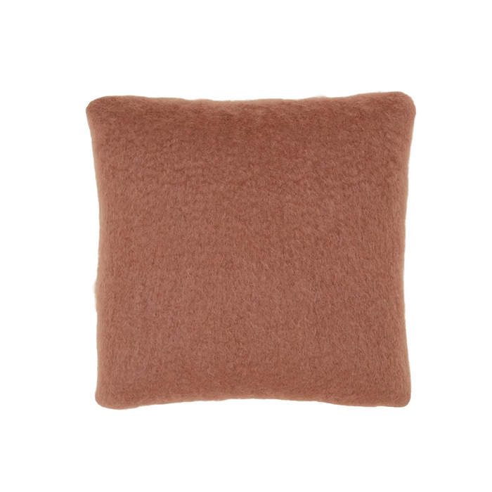 MANTA EZCARAY  - MOHAIR PILLOW - DUSTY ROSE  20" X 20"