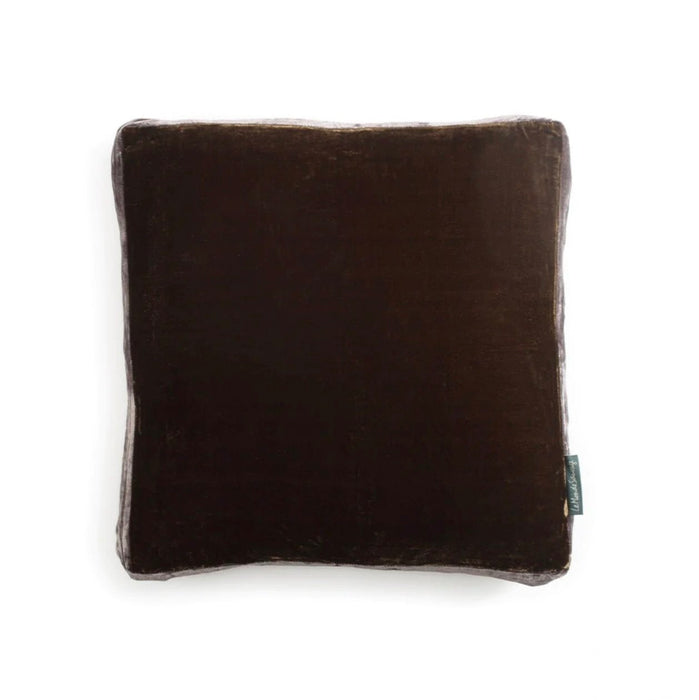LE MONDE SAUVAGE - JAMES - SILK VELVET PILLOW - OWAKA 20" X 20"